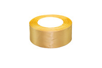 Wstążka satynowa 50mmx32m złota WS50-87 Brewis